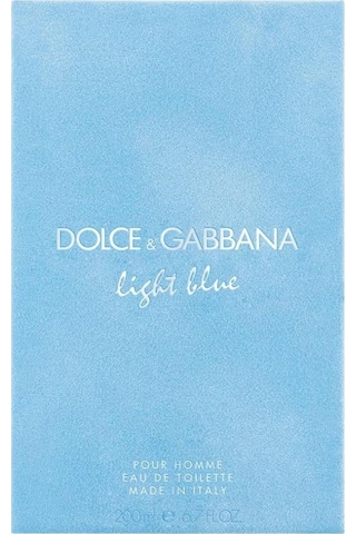 Dolce & Gabbana Light Blue Pour Homme Edt 200 Ml Erkek Parfümü Narenciye
