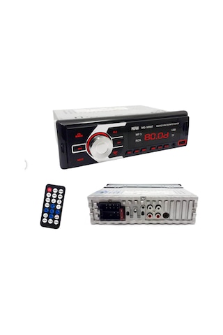 Mega Oto Teyp 4X45W Bt/Aux/Usb/Sd/Uk/Fm Şarjlı Usb Mega Mg-505Bt