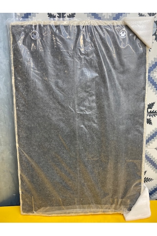 Bej/krem Zikzak Desenli 60x90 Cm Halı Sıfır Ve Paketli