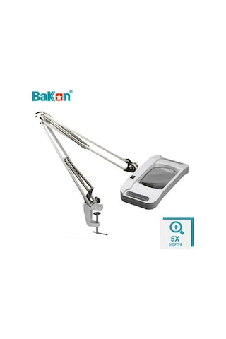 Bakon BK500D-5X LED Akrobat Dikdörtgen Büyüteç