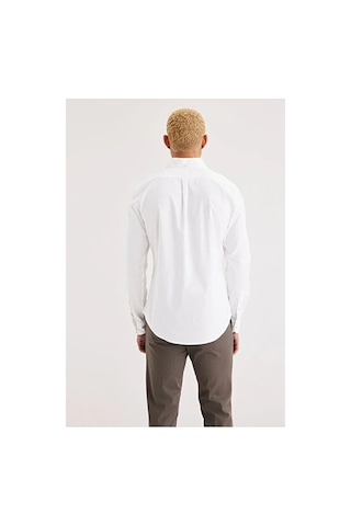 Dockers T3 Oxford Slım Lucent Whıte Erkek Yeşil Gömlek - A8816
