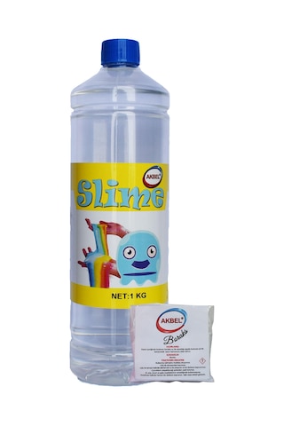 Akbel Zıp Zıp Oyun Jeli Şeffaf 1 KG + Boraks