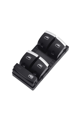 Audi A6 Cam Açma Dügmesi Anahtari Kromlu 2005--2011 469721610 Audi A6 Cam Açma Dügmesi Anahtari Kromlu 2005--2011 469721610