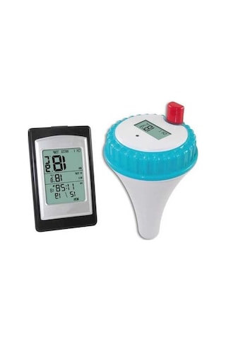 Besthome1 Kablosuz Yüzen Havuz Termometresi - Solarlı, Dijital, Uzaktan Ölç, -40 İla +60 C