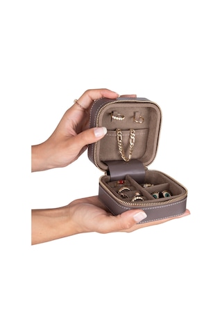 Kate Leather Jewelry Box Medium Çok Renkli