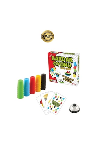 Eğitici Renk Bardak Eşleştirme Zeka Beceri Oyunu Hızlı Zili Çal Yetenek Ve Grup Aktivitesi Özel Gün