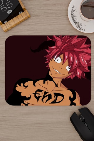 Fairy Tail Anime V2 - 22x18 Gaming Kauçuk Kaymaz Taban Mouse Pad Fare Altlığı