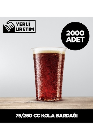 75/250 Cc Kola Bardağı 2.000 Adet Diğer