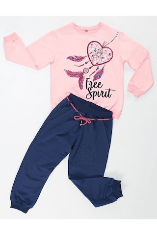 Denokids Mushi Free Spirit Kız Eşofman Takım Çok Renkli