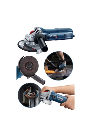 Steiner Professional  2600 W Bakır Sargılı Motor Avuç İçi Taşlama Makinesi