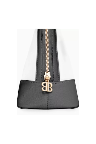 Beautifect Black Toiletry Bag, Şeffaf Siyah Düzenleyici Makyaj Çantası