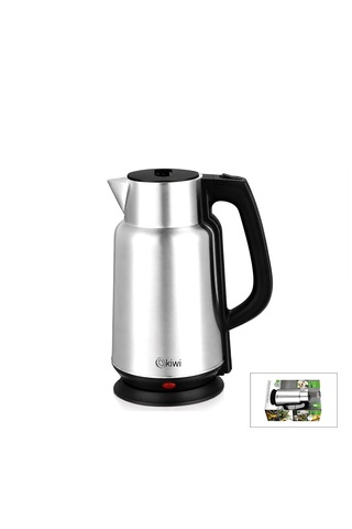 Çelik - Sürahi Model Kettle Elektrikli Su Isıtıcısı Paslanmaz Çelik Gizli Rezistans 360 2.2lt 1500w