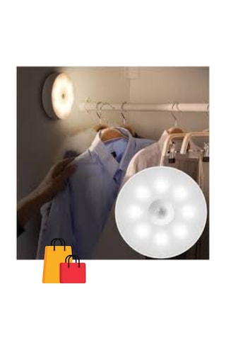 Cata Ct-5180 Sensörlü Mıknatıslı Led Kabinet Armatür Yeni Tasarım Beyaz