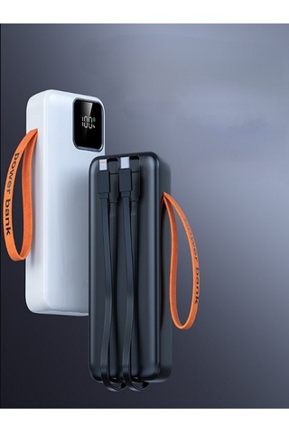 Kendinden Kablolu 30.000 Mah Powerbankk