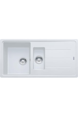 Franke Basis Bfg 651 Bianco Granit Evye + Active Plus Doccia 2.0 Batarya Set