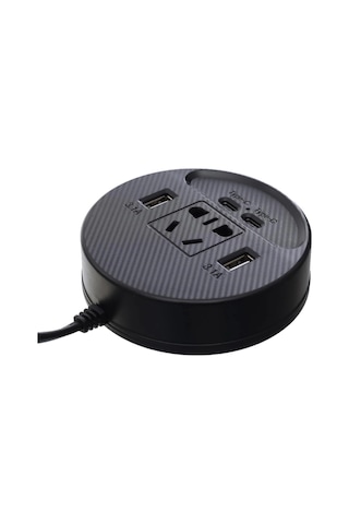 Güvenli Voltaj Korumalı Araç Power Inverter Çoklu Cihaz Desteği