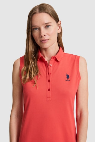 U.s. Polo Assn. Kadın Kırmızı Elbise Örme 50323571-vr213 Rısk Red