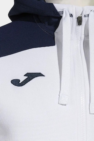 Joma Toledo Zıp-up Hoodıe Whıte Navy Beyaz