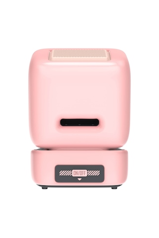 Divoom Ditoo-Mic Pembe Karaoke Mikrofonlu Piksel LED Ekranlı Uygulama Kontrollü Akıllı Bluetooth Hoparlör