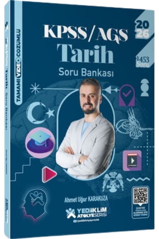 2026 Kpss Ags Atölye Serisi Genel Kültür Tarih Video Ders Notu Ve Soru Bankası Seti 2 Kitap