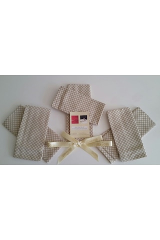 Mutfak Peçetesi Rich 40X40 Cm 6'Lı Sütlü Kahve (428755648)