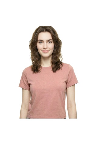Kadın T-shirt Lf2042935 Lıght Pınk Pembe