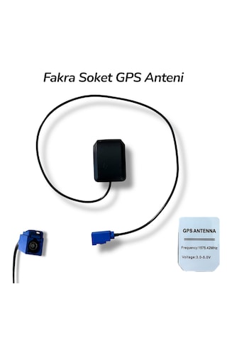 Fakra Bağlantılı Gps Anteni - Tüm Fabrikasyon Navigasyon Ve Multimedya Sistemlerine Uygun