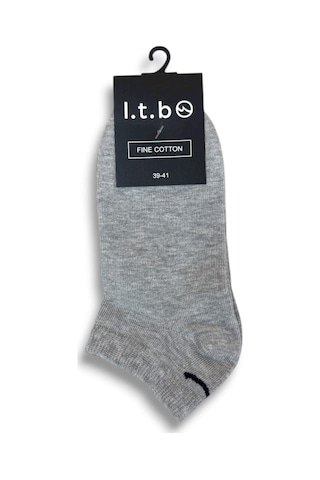 Ltb Carmen Unisex 2'li Paket 4 Çift Çorap Gri