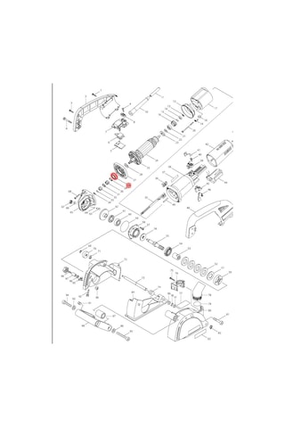 Makita SG1250 Rulman 6001 Ürün Kodu 211142-7