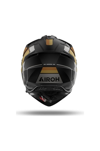 Airoh Bandit Horn Motosiklet Kaskı Gold - Gri - Siyah