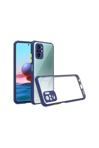 Xiaomi Redmi Note 10 Kilif ??Zore Kaff Kapak-Siyah 525316042
