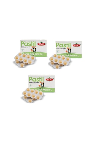 Otacı Pastil Oka Mentol  16'lı - 3 Adet-