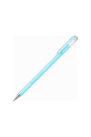 Pentel Hybrid Milky 0.8 MM Jel Kalem - Pastel Mavi