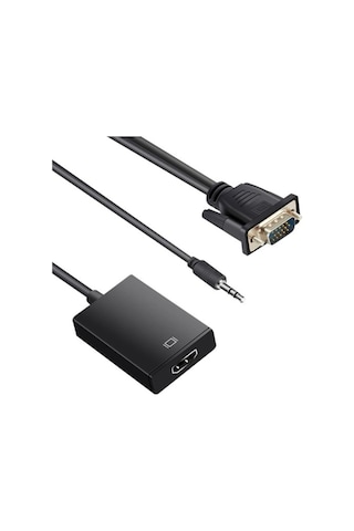 Vga To Hdmı Çevirici Vga + Audio To Hdmı Converter (538926706)