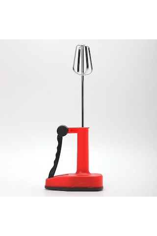 Hfambition Kırmızı El Manuel Mikser - Evde Hamur, Krema Ve Yumurta Karıştırıcı - Fırıncı Aleti Diğer