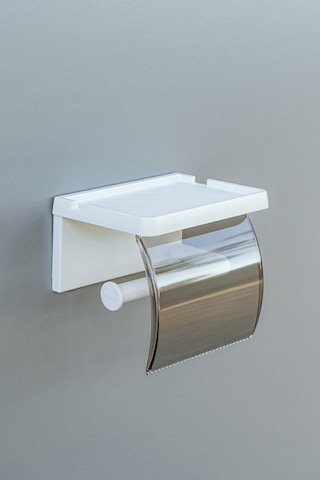 Yapışkanlı Kapaklı Tuvalet Kağıdı Askısı Banyo Tuvalet Kağıtlığı Aparatı Peçetelik Organizer Plastik Beyaz Yapışkanlı Kapaklı Tuvalet Kağıdı Askısı Banyo Tuvalet Kağıtlığı Aparatı Peçetelik Organizer Plastik Beyaz
