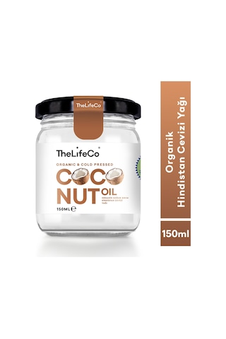 TheLifeCo Organik Hindistan Cevizi Yağı 150 ML