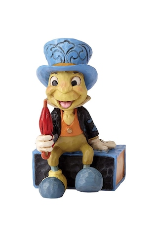 Geleneklerine Göre 4054286 Jiminy Kriket Mini Figür, Taş, Renkli, 4 X 5 X 7 Cm