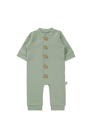 Civil Baby Düz Basic 1-6 Ay Tulum - Yeşil Çağla Yeşili