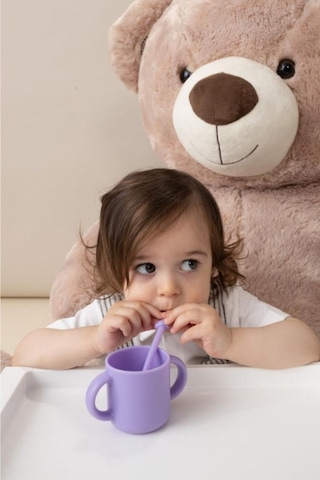 Wee Baby 929 Prime Pipet Silikon Ikili Mor