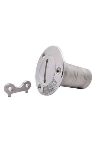 Pis Su Dolum Kapağı. 50mm. Krom Waste Atık Su Dolum Ağzı
