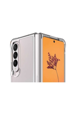 Galaxy Z Fold 4 Uyumlu Zore Vonn Kılıf-renksiz Renksiz