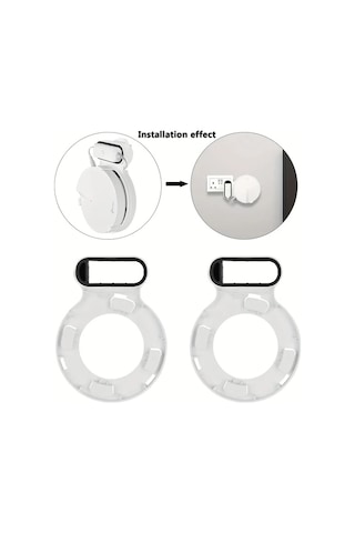 Xuweiwei 2 Tp Link Deco M5 P7 Holaca Duvar Montajlı Router Tutucu Dayanıklı Pc Malzemesi Şarj Edilmez Pil Gerektirmez Router Dahil Değil