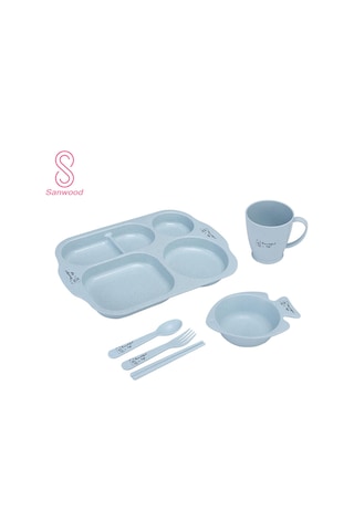 Yemek Takımı Kaymaz Pürüzsüz Yüzeyli Kase Tabak Bardak Takımı