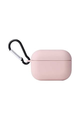 Apple AirPods Uyumlu Pro Kılıf Zore Airbag 11 Silikon Pembe