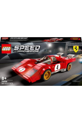 LEGO Speed Champions 1970 Ferrari 512 M 76906-8 Yaş Ve