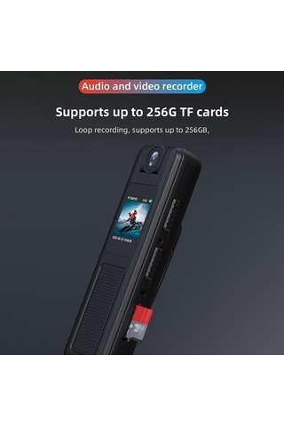 Yifomall "1080p Dönebilir Lensli Vücut Kamerası - Gece Görüşlü, Manyetik Klipsli, Uzun Pil Ömrü"