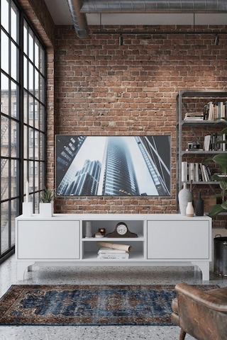 Romeo Tv Sehpası - Beyaz