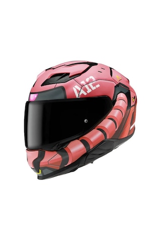 Hjc F71 Zaku Bandai Namco Mc1sf Kapalı Motosiklet Kaskı Çok Renkli