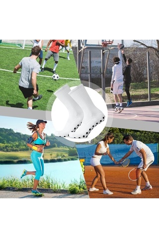 Willowhaven Çift Kaymaz Futbol Çorapları Takım Sporları Açık Hava Fitness Nefes Al Pembe Beyaz/siyah/kırmızı/kalın/sarı/mavi/yeşil/mor/38-44 Pembe